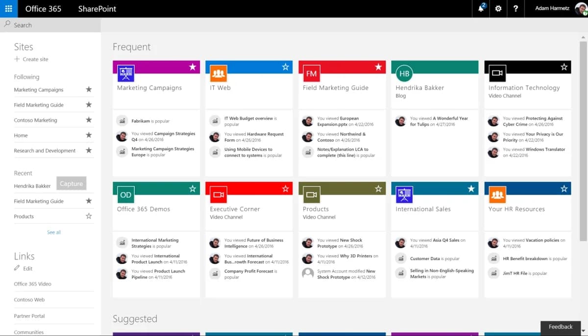 SharePoint — technologie Microsoft